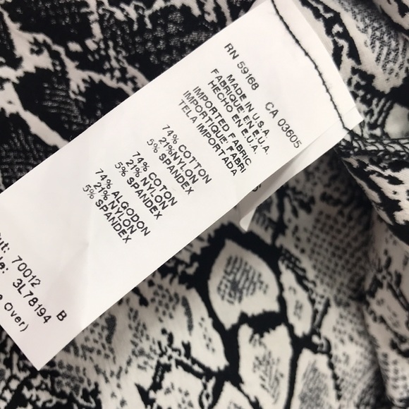 Karen Kane Sleeveless Snake Printed A-Line Dress - Picture 5 of 8